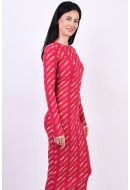 Rochie Jjxx Jxforest Str Aop Rib Cerise